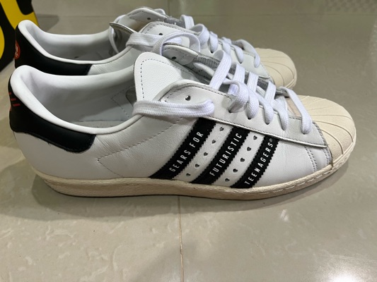 adidas gazelle silver green womens adidas Originals x Willy Chavarria Superstar