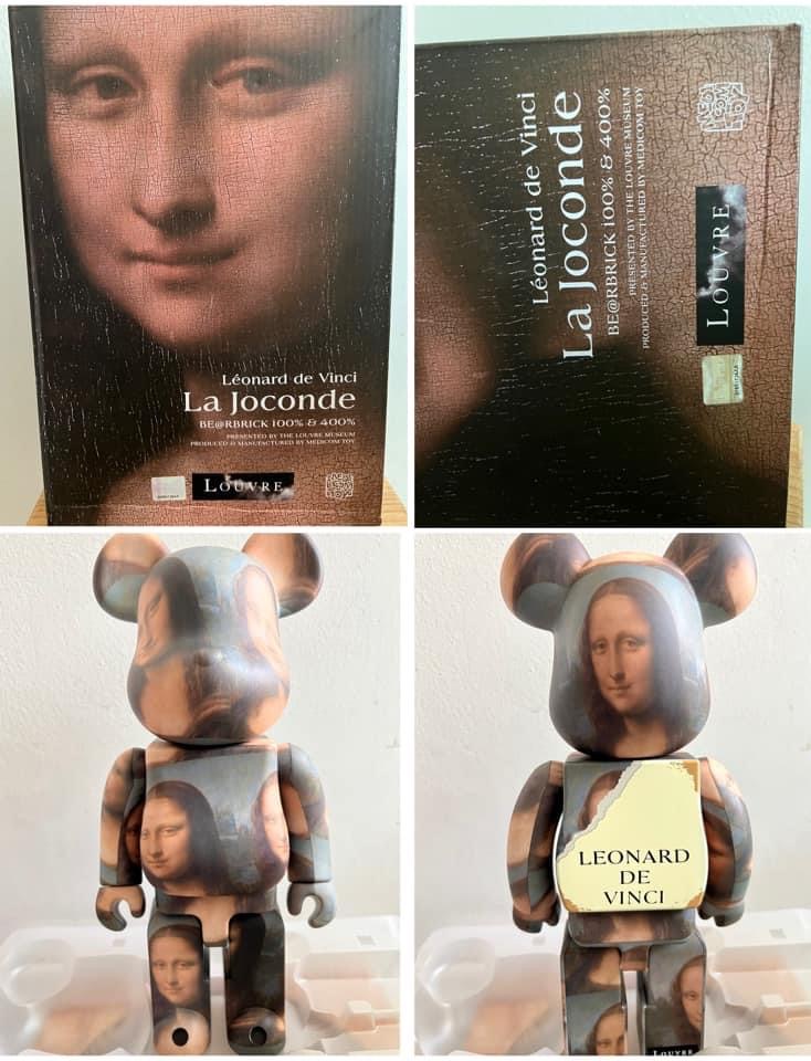 その他 MEDICOM TOY - BE@RBRICK LEONARD DEVINCI MonaLisa 400% BE@RBRICK | BE@RBRICK × Louvre - LEONARD DE VINCI Mona Lisa