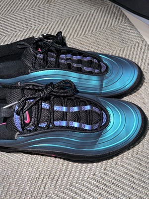 air max 97 throwback future on feet